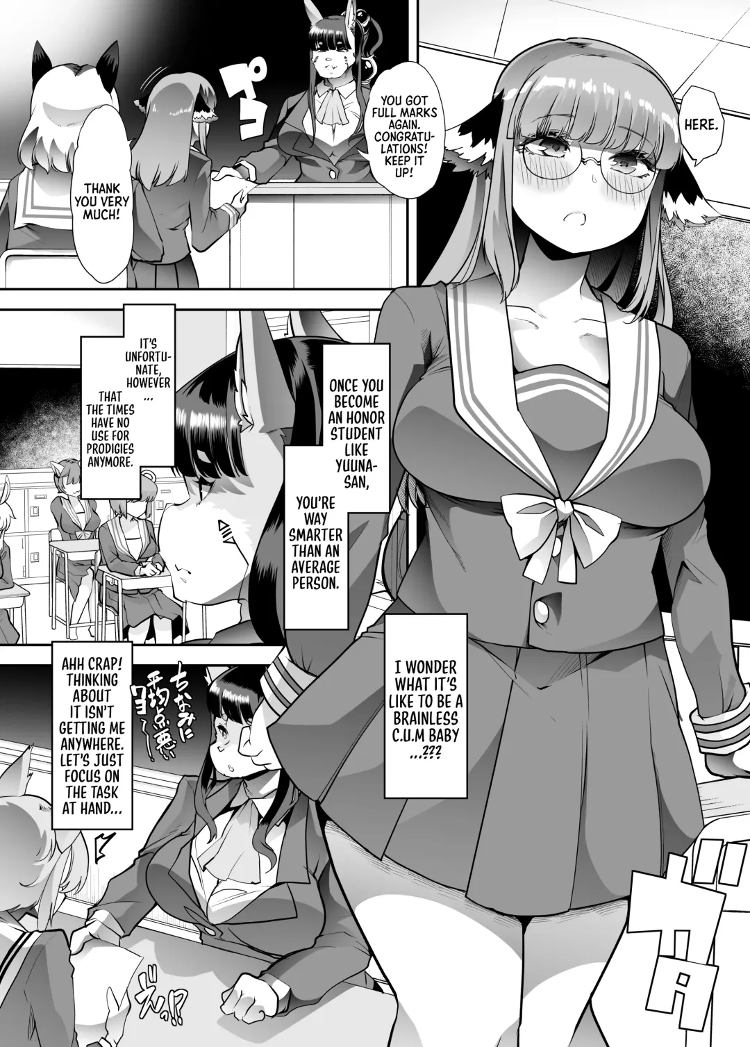 [Goya] Yuutousei-chan wa Shaseibyou | Honor student is a C.U.M. (Cumming Uncontrollably Madness) Baby Fhentai - Page 5
