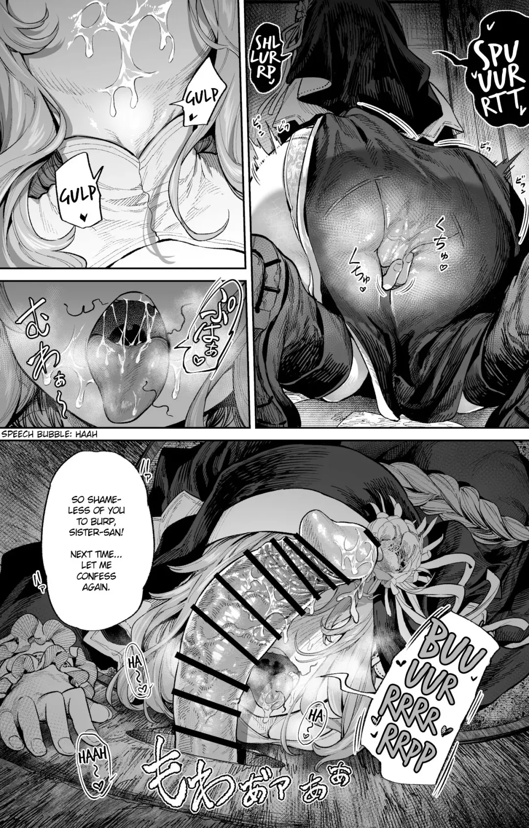 [Ooban Yaki] Zangeshitsu no Ana | The Confession Hole Fhentai - Page 3
