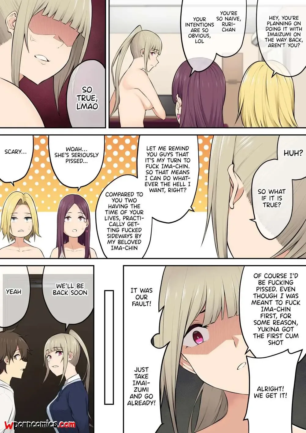 Imaizumi Brings All The Gyarus To His House 4 Fhentai - Page 26