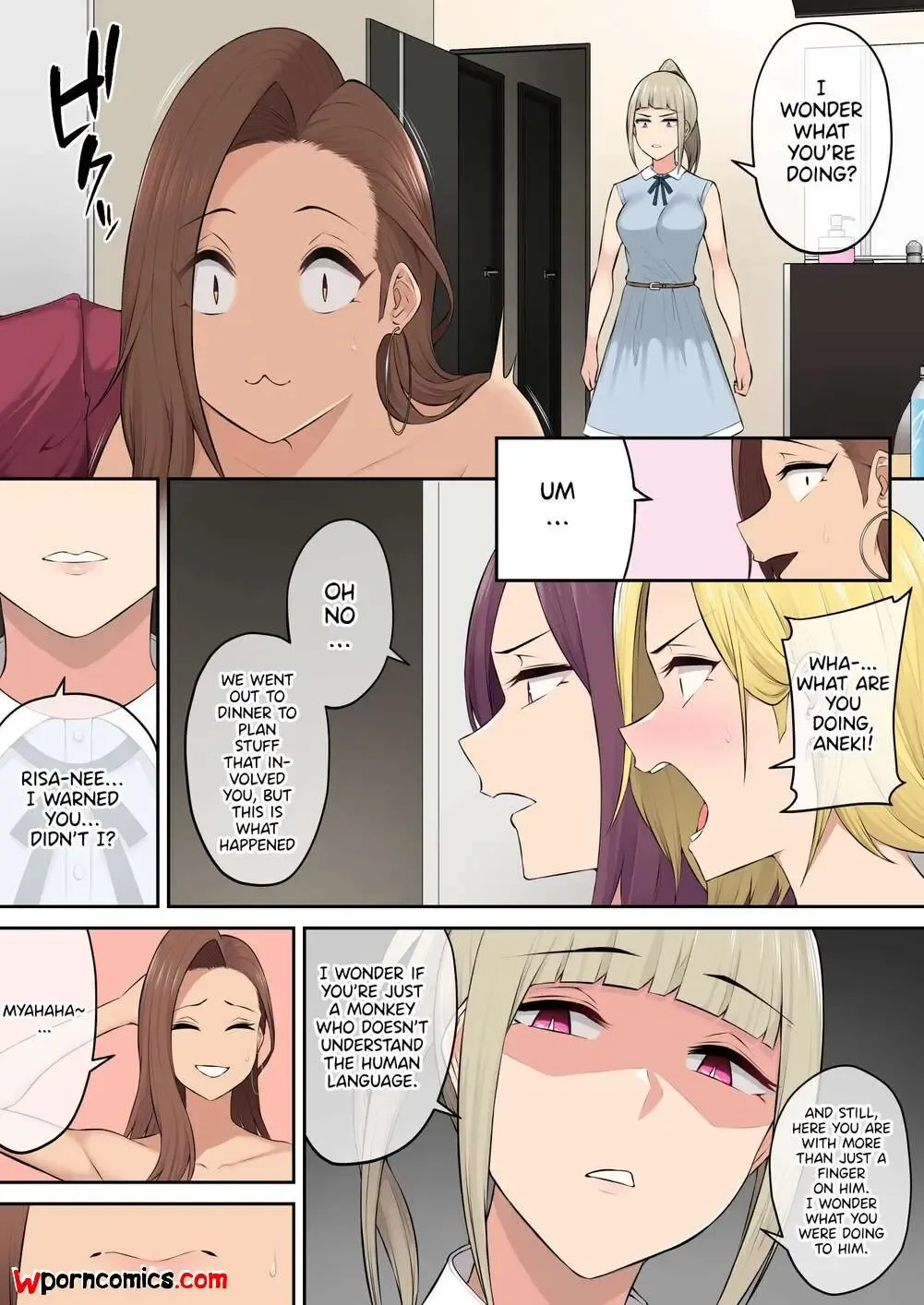 Imaizumi Brings All The Gyarus To His House 4 Fhentai - Page 59