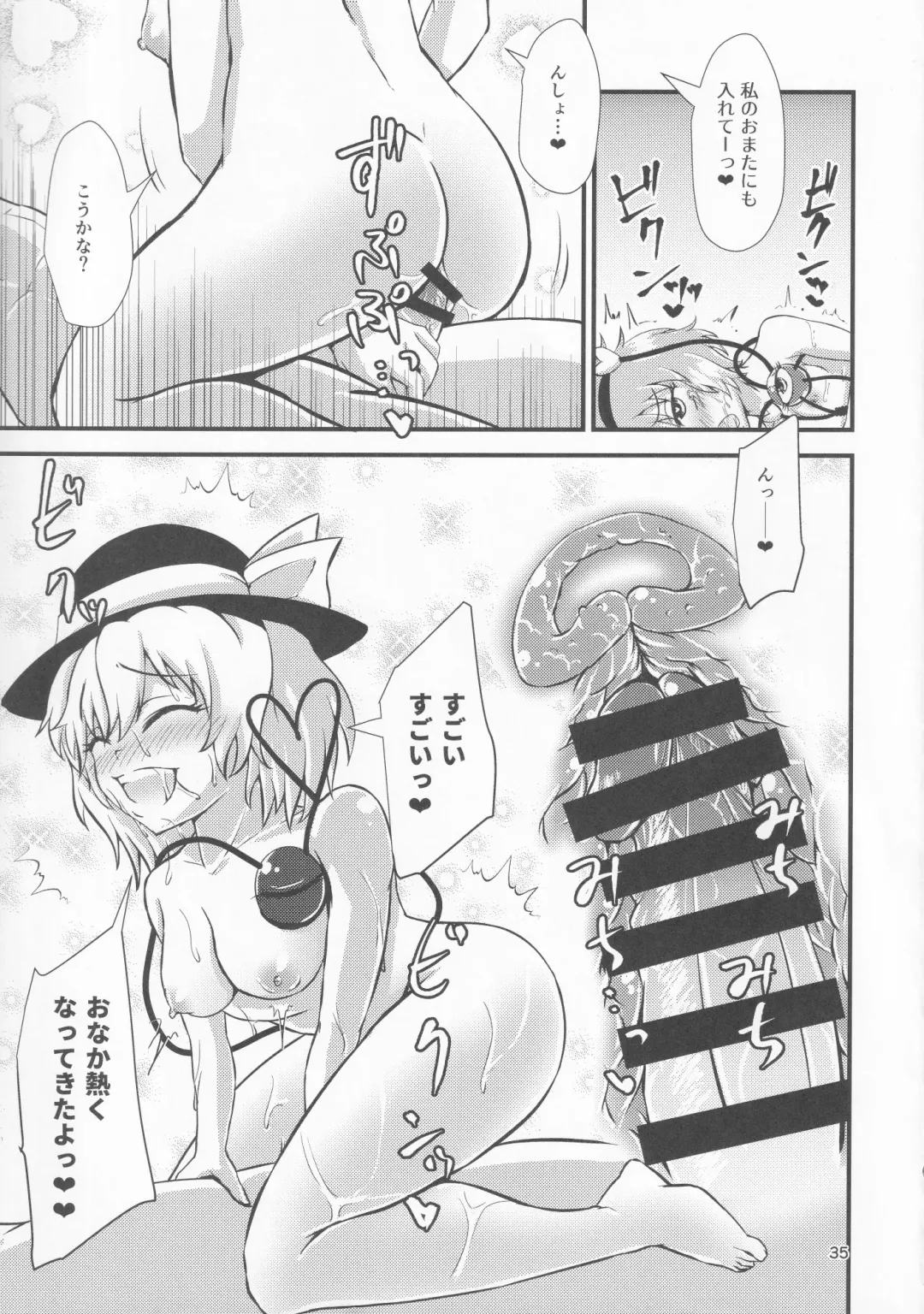 [Hits] Gensoukyou Ero Nouryoku-ka Ihen VI Touhou Chireiden Fhentai - Page 34