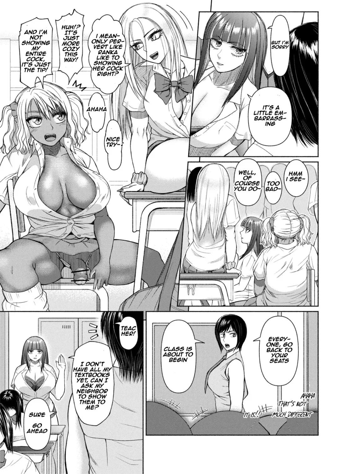 [Nobuhiro] Futanari Bitch Gal wa Suki desu ka? | do you like dick girl bitch gals?  2-4 Fhentai - Page 31