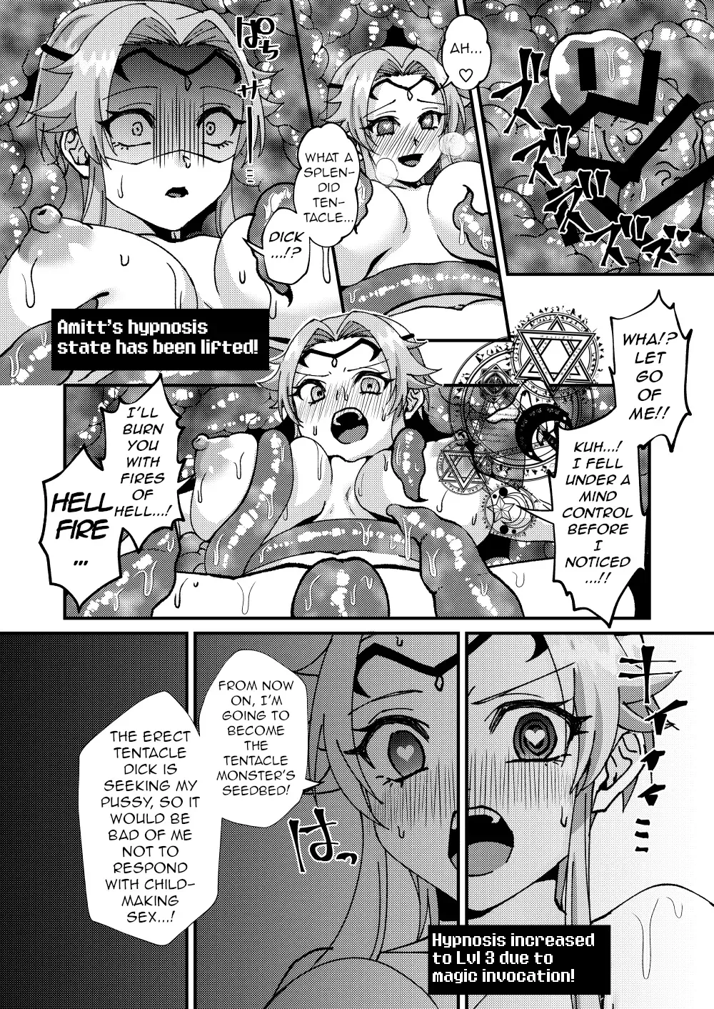 [Bangetsu Setsuka] Bosei Kakusei!? Saimin ETD (Ero Trap Dungeon)!!! | Maternal Awakening!? Hypnotic Erotic Trap Dungeon!!! Fhentai - Page 10