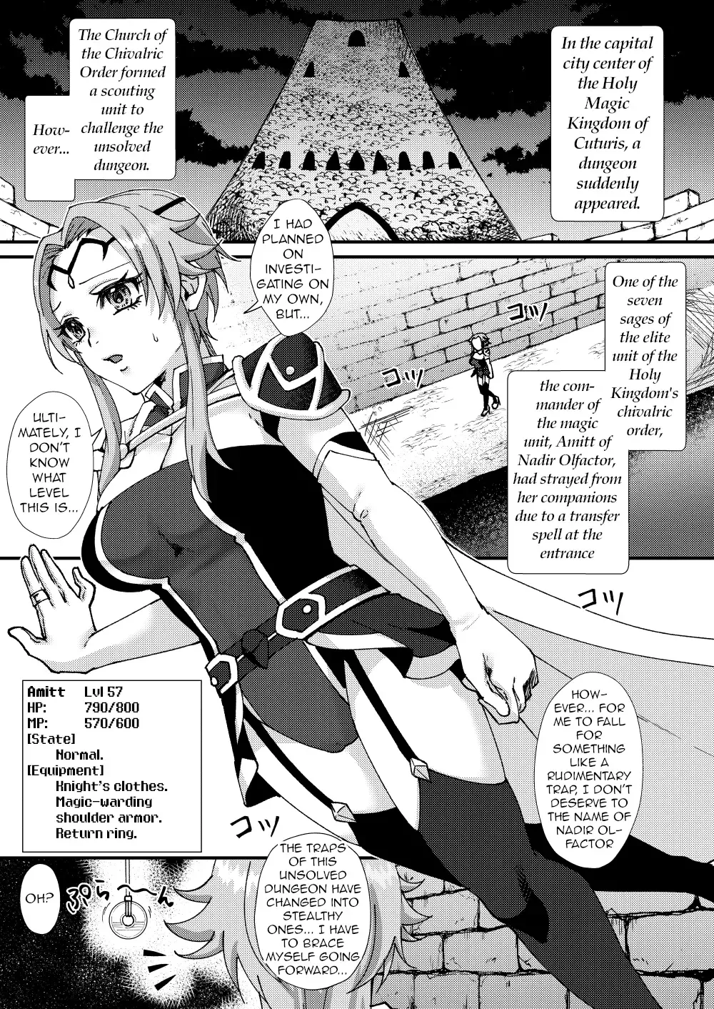 [Bangetsu Setsuka] Bosei Kakusei!? Saimin ETD (Ero Trap Dungeon)!!! | Maternal Awakening!? Hypnotic Erotic Trap Dungeon!!! Fhentai - Page 3