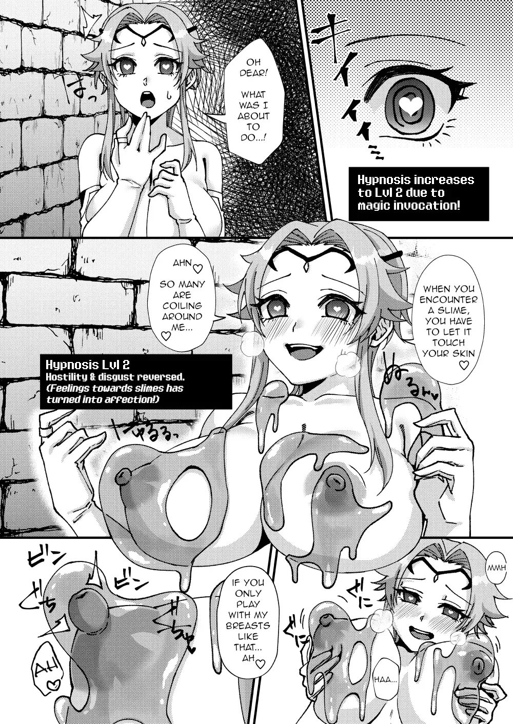 [Bangetsu Setsuka] Bosei Kakusei!? Saimin ETD (Ero Trap Dungeon)!!! | Maternal Awakening!? Hypnotic Erotic Trap Dungeon!!! Fhentai - Page 6