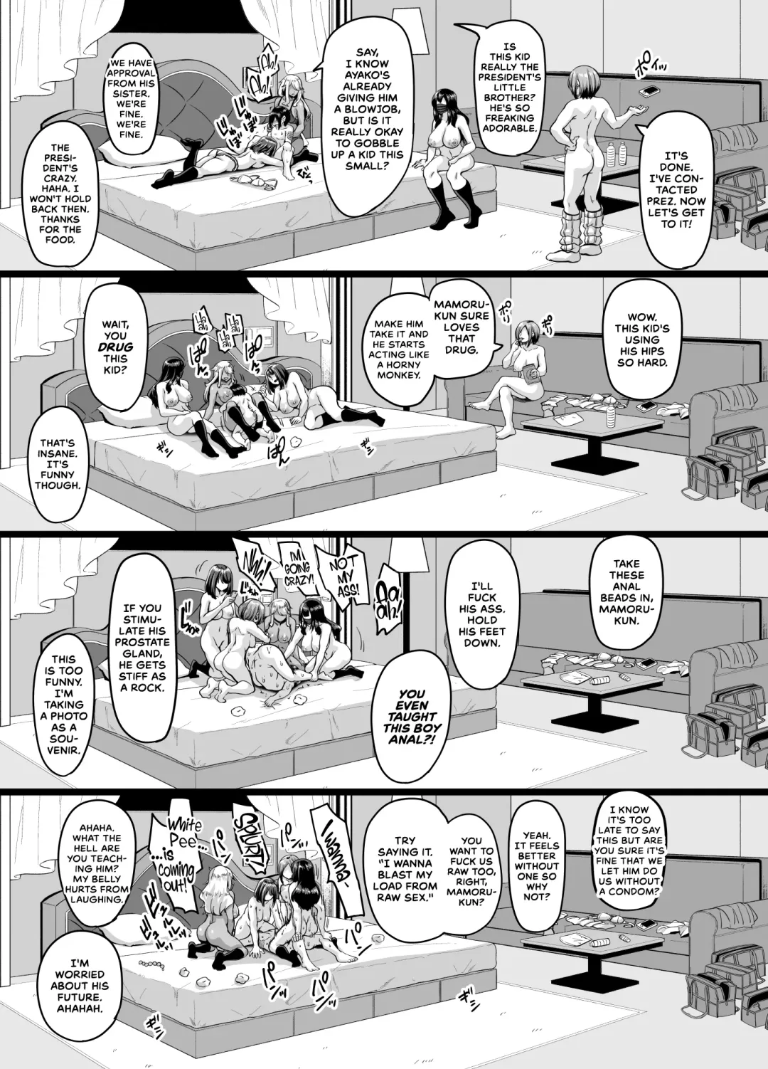 [Kazuhiro] Papakatsu Bitch no Atashi-ra ga Anta no Otouto o Katte Mesuiki Yarichin-kun ni Shite Kawaigatte Ageru Fhentai - Page 31