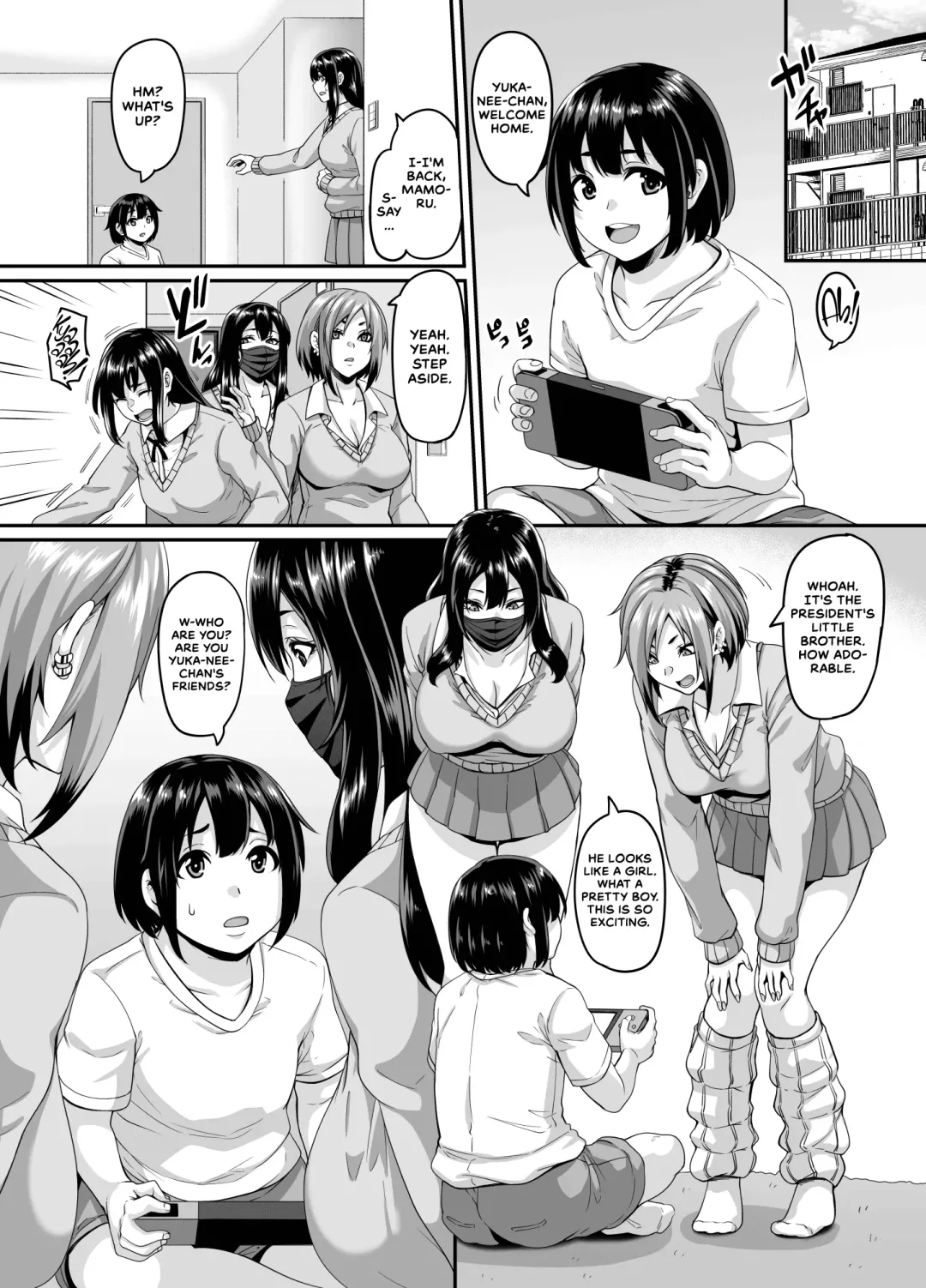 [Kazuhiro] Papakatsu Bitch no Atashi-ra ga Anta no Otouto o Katte Mesuiki Yarichin-kun ni Shite Kawaigatte Ageru Fhentai - Page 4