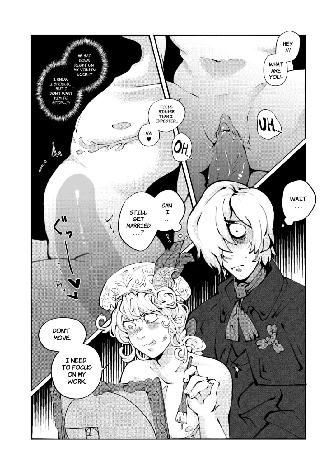 Help! There's Something Wrong With My C♂ck?! And Now The Bratty Painter Won't Leave Me Alone!!! Fhentai - Page 13