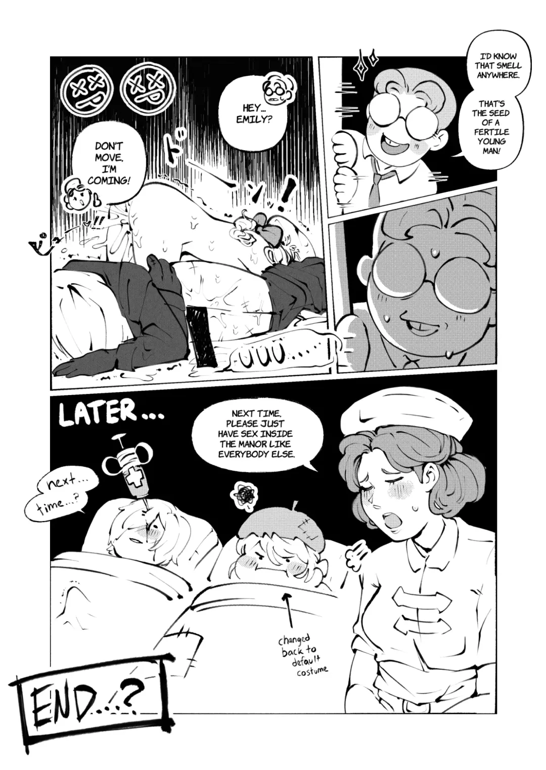 Help! There's Something Wrong With My C♂ck?! And Now The Bratty Painter Won't Leave Me Alone!!! Fhentai - Page 25