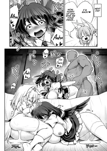 [Tomoki Tomonori] Okasare Machi no Hatsujou Onna o Nanjuunin to Yarasete Kureru Tsukasa-chan no Warudakumi | Tsukasa-chan's Evil Plan to Make You Fuck a Bunch of Women in Heat Fhentai - Page 32