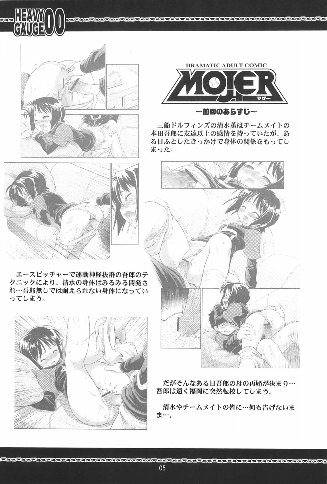 [Kuuya - Satomi Hiroyuki] HEAVY GAUGE 00 COMIC CASTLE 2005 Tokubetsu-gou Fhentai - Page 5