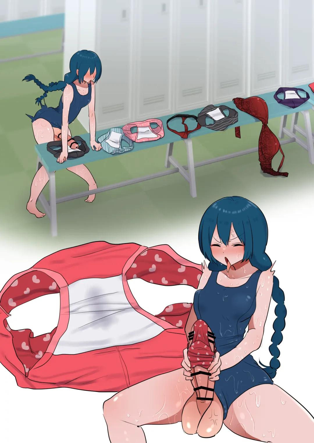 [Fence 14] Yuutousei Futanari Fhentai - Page 40