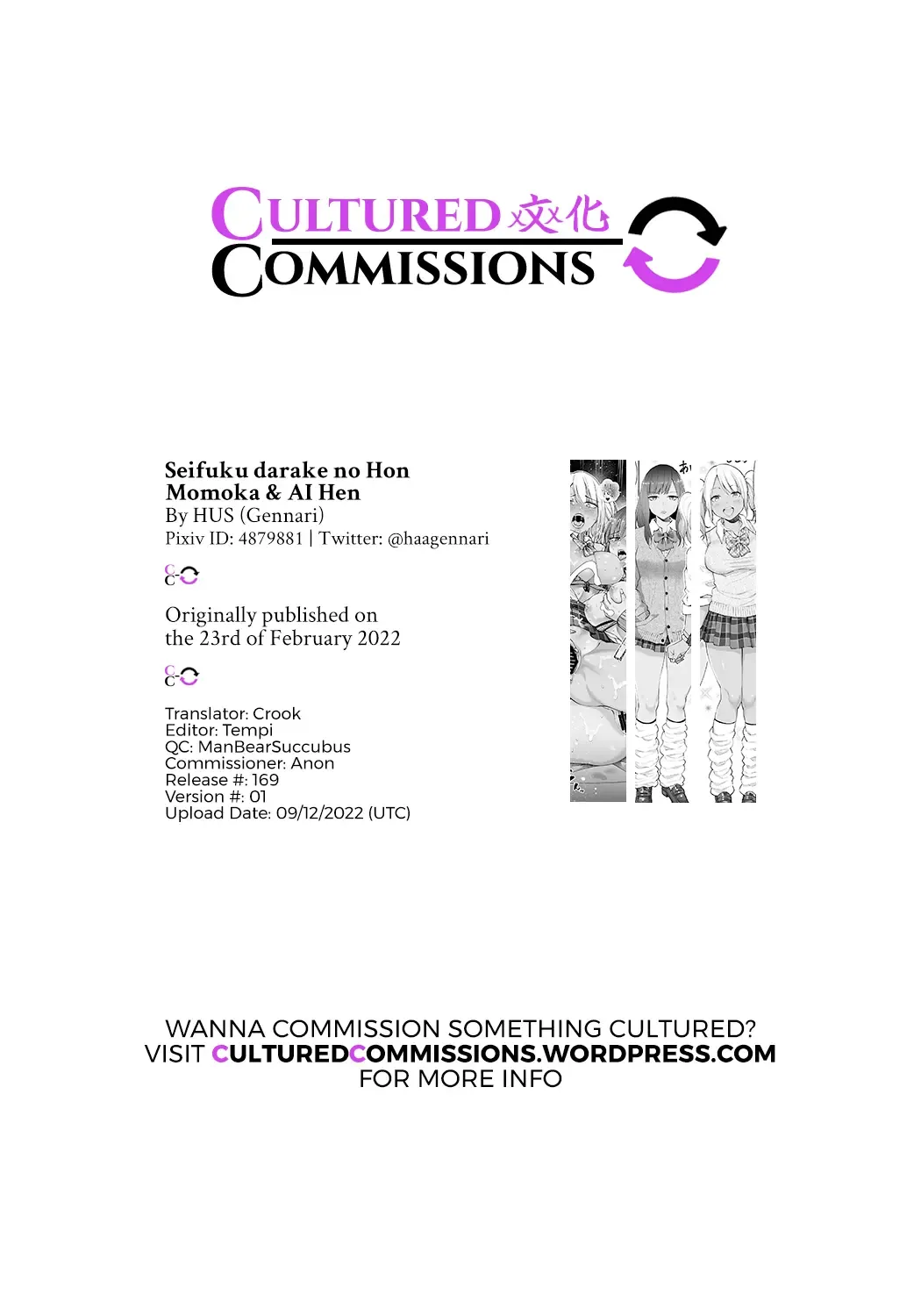 [Gennari] Seifuku darake no Hon Momoka & AI Hen Fhentai - Page 37