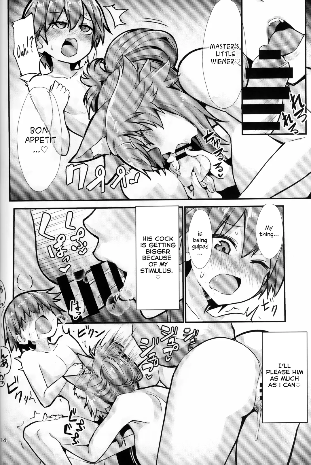 [Wise Speak] Ryousai Oneshota Tamamo-chan | Good Oneshota Wife Tamamo-chan Fhentai - Page 14