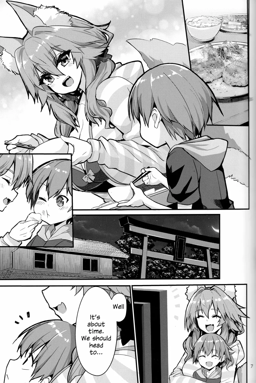 [Wise Speak] Ryousai Oneshota Tamamo-chan | Good Oneshota Wife Tamamo-chan Fhentai - Page 7