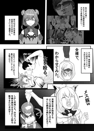 [Jashin Bakunyuu Swordsman - Masaki] Naya, Kono Vtuber!? 3 ~Moshimo, Hololive 7-kisei Zenin ga Otoko dattara!?~ Fhentai - Page 7