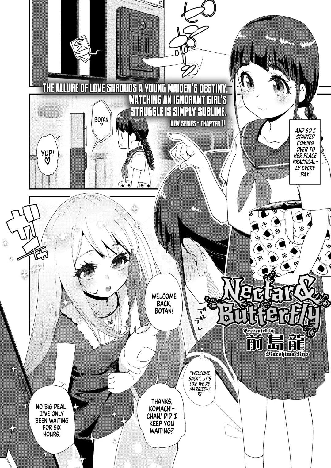 [Maeshima Ryou] Mitsu to Chou | Nectar & Butterfly Fhentai - Page 2