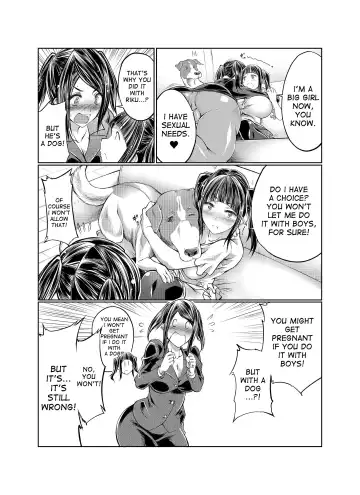 [Tenzen Miyabi] Musume no Kareshi wa Wan-chan!? Okaasan Yurushimasen! | My Daughter's Boyfriend is a dog. As her mother, I won't allow it! Fhentai - Page 8