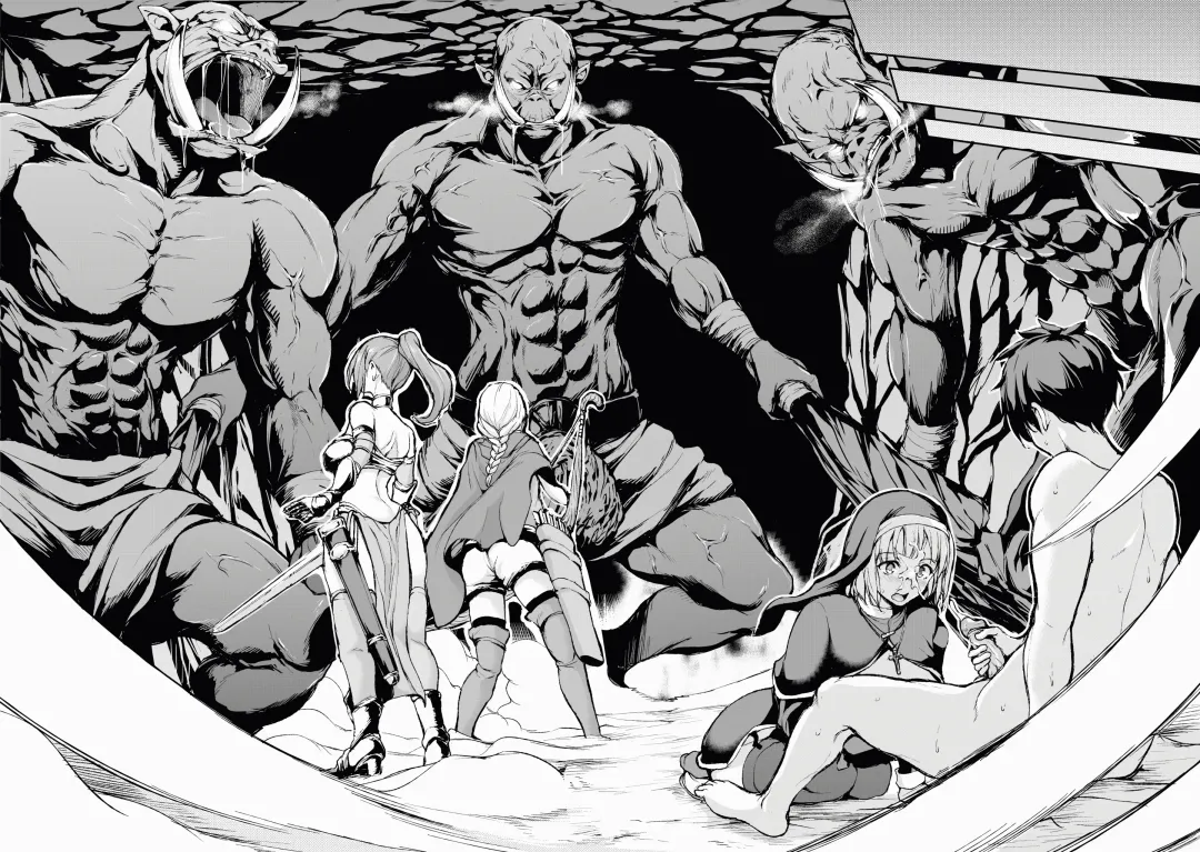 異世界ハーレム物語 vol.1 ~童貞喪失は4Pで~ Fhentai - Page 5