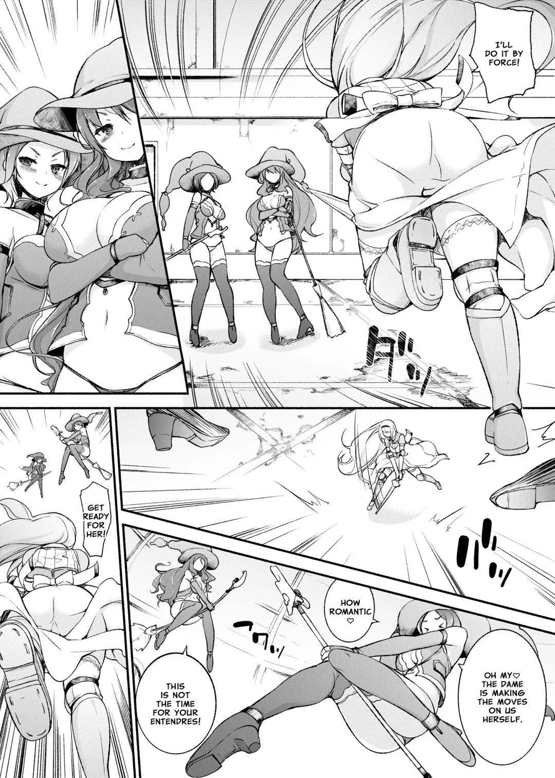 [Motomushi] Onna Kishi Sei Ruruna ~Kishi Mahou Gakuen Intan~ | Maiden Knight Lilouna ~The Degenerate Knight-Mage Academy Feud~ Fhentai - Page 10