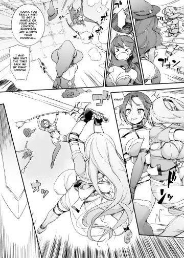 [Motomushi] Onna Kishi Sei Ruruna ~Kishi Mahou Gakuen Intan~ | Maiden Knight Lilouna ~The Degenerate Knight-Mage Academy Feud~ Fhentai - Page 11