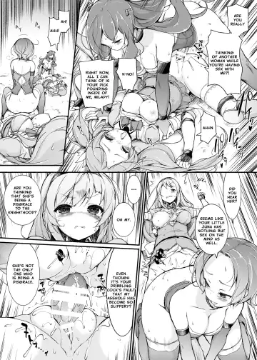 [Motomushi] Onna Kishi Sei Ruruna ~Kishi Mahou Gakuen Intan~ | Maiden Knight Lilouna ~The Degenerate Knight-Mage Academy Feud~ Fhentai - Page 30