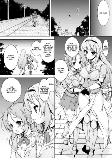 [Motomushi] Onna Kishi Sei Ruruna ~Kishi Mahou Gakuen Intan~ | Maiden Knight Lilouna ~The Degenerate Knight-Mage Academy Feud~ Fhentai - Page 5