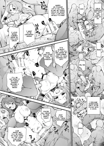 [Motomushi] Onna Kishi Sei Ruruna ~Kishi Mahou Gakuen Intan~ | Maiden Knight Lilouna ~The Degenerate Knight-Mage Academy Feud~ Fhentai - Page 55