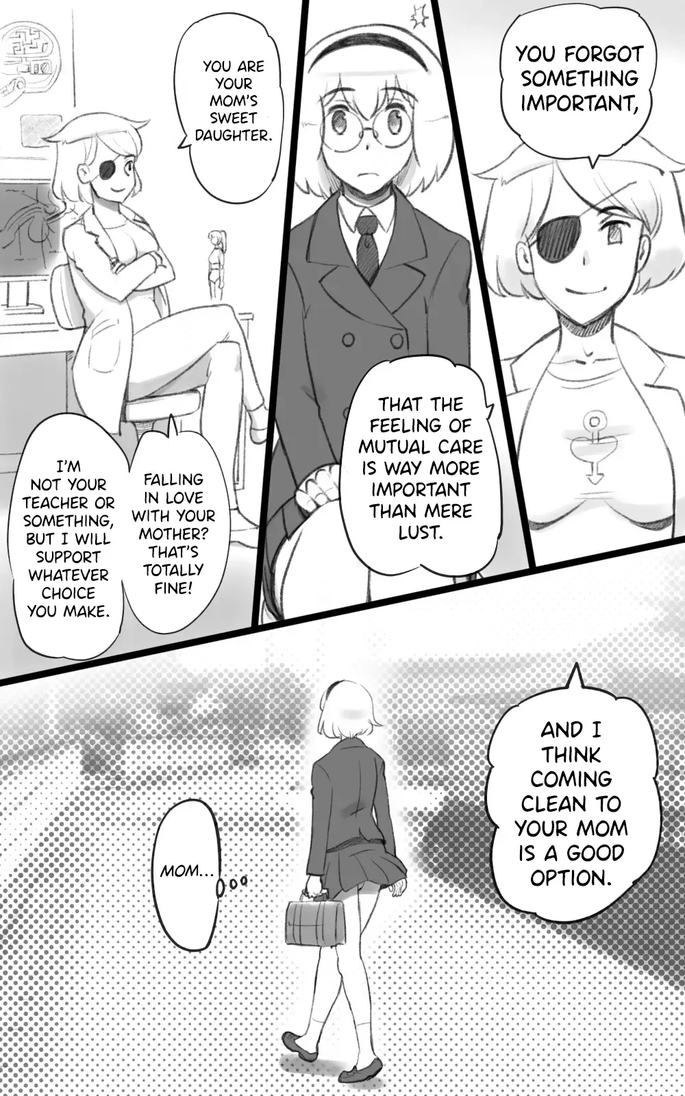[Mizuiro Megane] Futakoi ~Futanari Musume wa Mama ni Koi o Suru~ | Futakoi ~A Futanari Daughter's Love For Her Mother~ Fhentai - Page 16