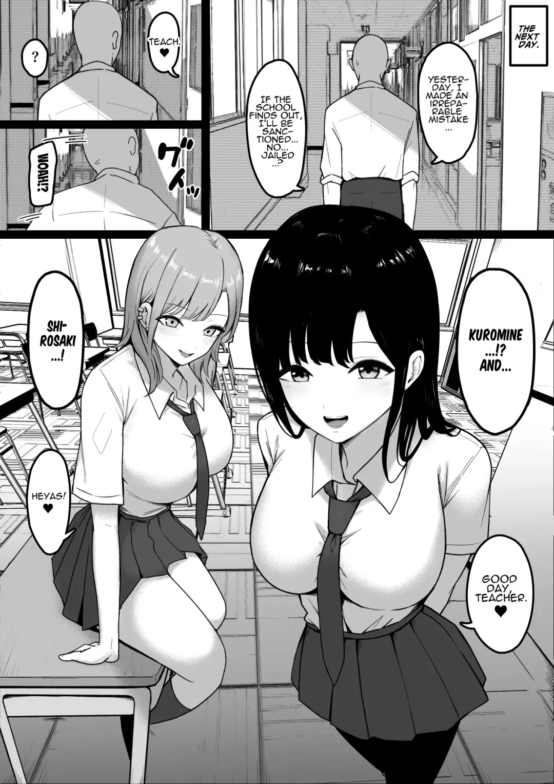 Lewd Students ~The Temptations of Kuromine & Shirosaki~ Fhentai - Page 15