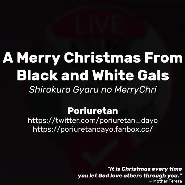 [Poriuretan] Shirokuro Gyaru no MeriChri | A Merry Christmas From Black and White Gals Fhentai - Page 10