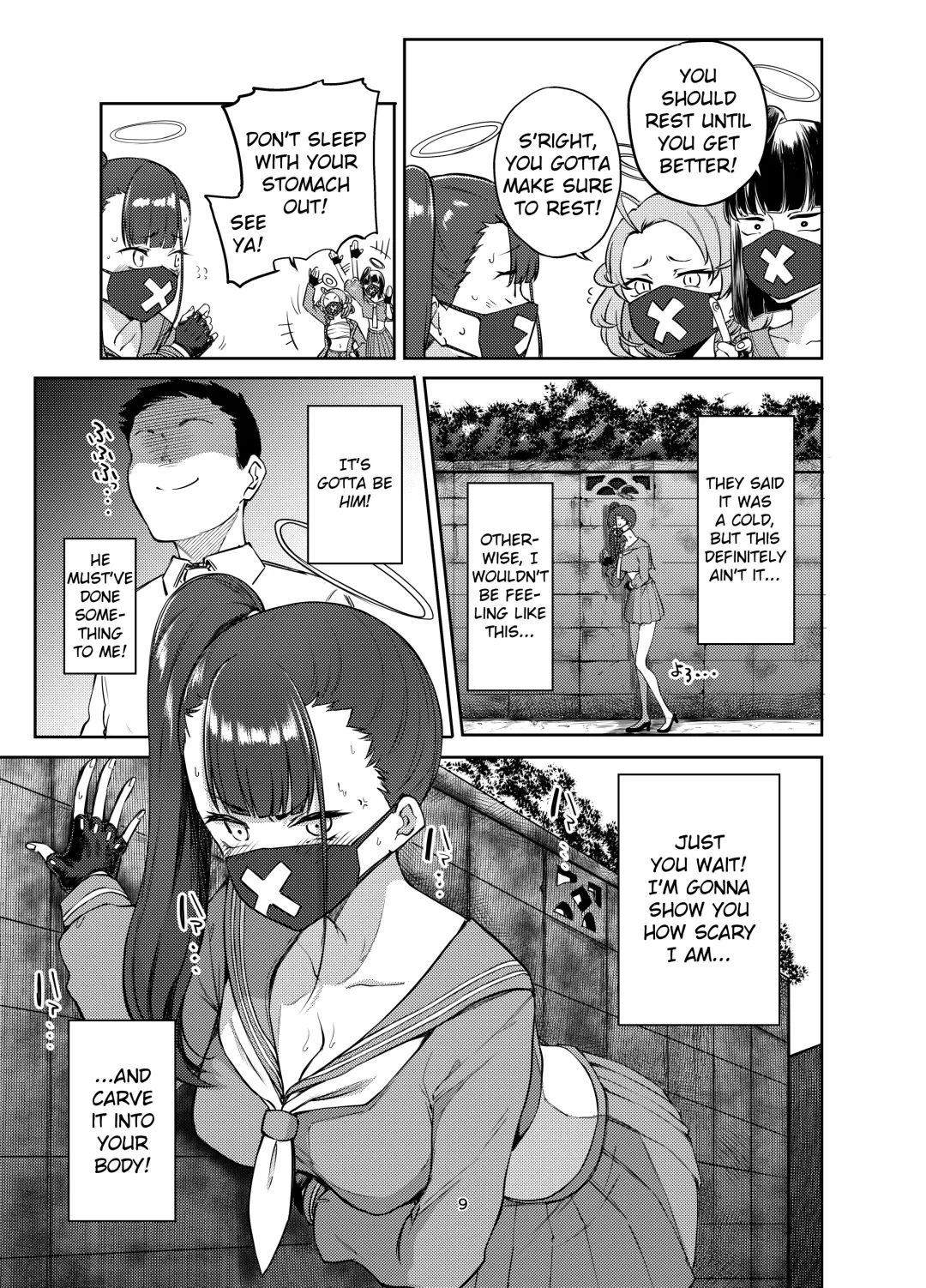 [Miyoshi] Sukeban Oshioki-bu | Miss Delinquent's Punishment Club Fhentai - Page 9