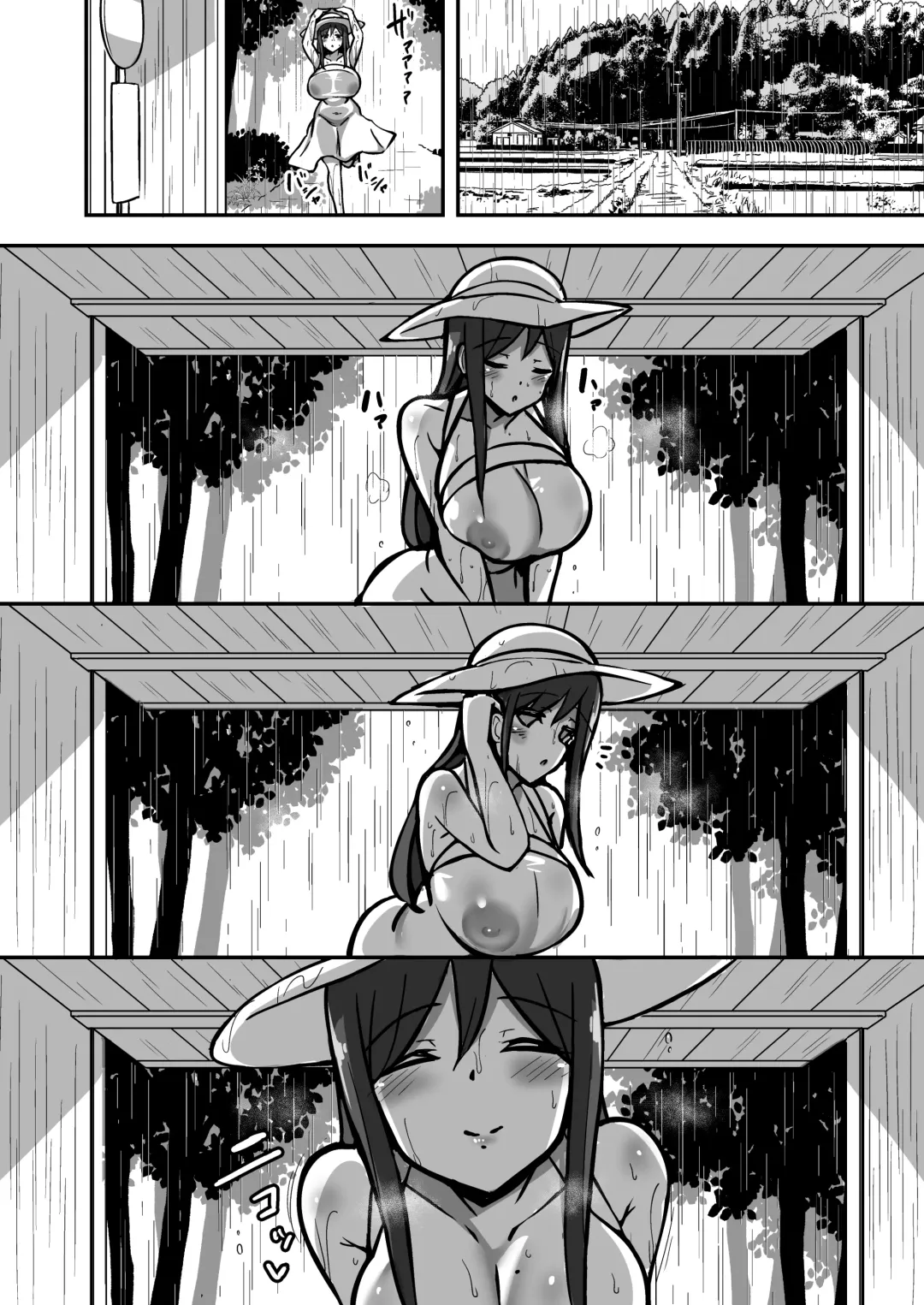 [Hanabi] Shiro OnePi Onee-san to Babubabu Amayadori Ecchi Fhentai - Page 15