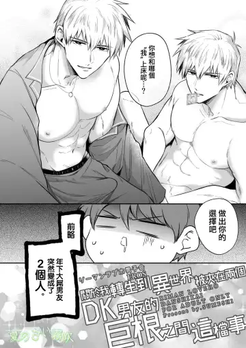 [Sumeshi] Ryman LoveHo Danshikai -Isekai Tensei DK Kareshi to Daburu Kyokon Hasamare Ecchi- | 關於我轉生到異世界被夾在兩個DK男友的巨根之間這檔事 Fhentai - Page 45