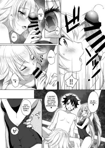 [Mori Marimo] Jeanne & Marie Sukumizu H Shimakuru Hon | A Book About Jeanne's & Maries's School Swimsuits Fhentai - Page 8