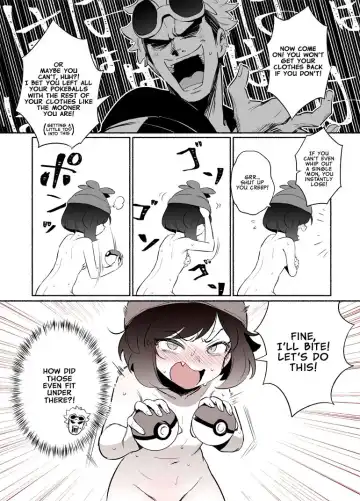 [Ter] Katanakereba Fuku o Torimodosenai Pokemon Battle | Your Clothes are Forfeit Unless You Win Them Back in a Pokemon Battle Fhentai - Page 2