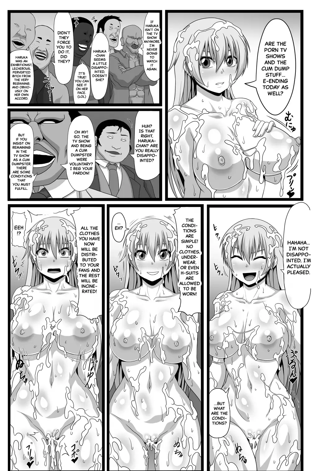 [Pepo] Watashi wa Seiyoku no Hakeguchi! Hakudaku no Nikubenki Haruka | I'm The Outlet For Your Sexual Urges! Soiled Cum Dumpster Haruka Fhentai - Page 13