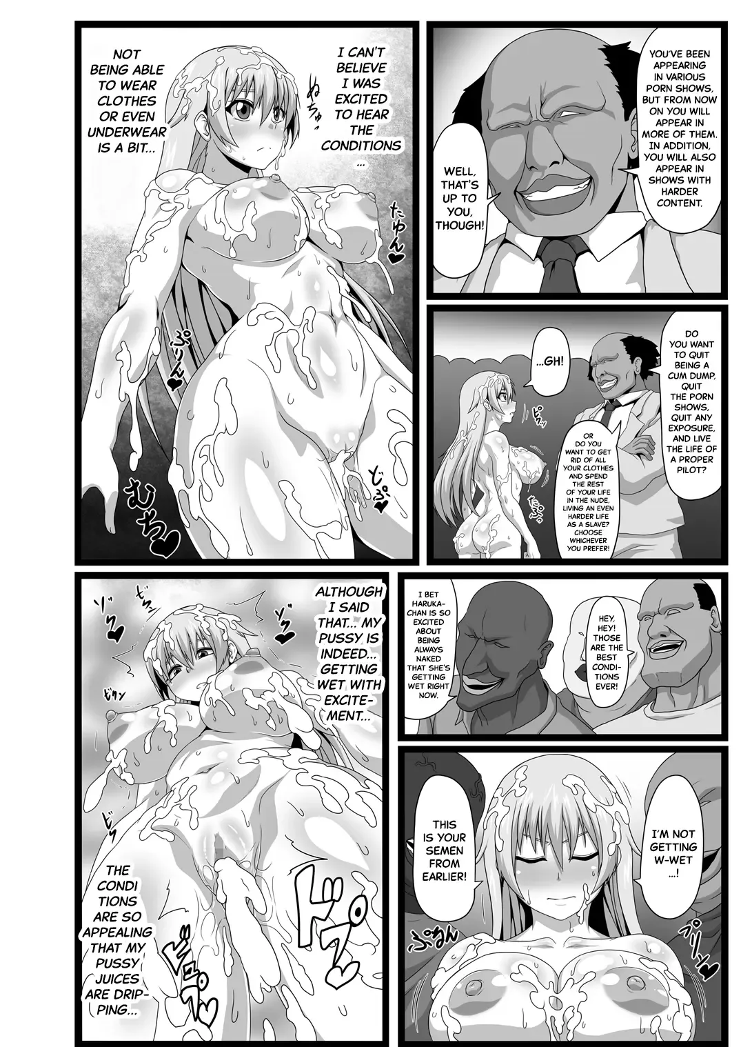 [Pepo] Watashi wa Seiyoku no Hakeguchi! Hakudaku no Nikubenki Haruka | I'm The Outlet For Your Sexual Urges! Soiled Cum Dumpster Haruka Fhentai - Page 14