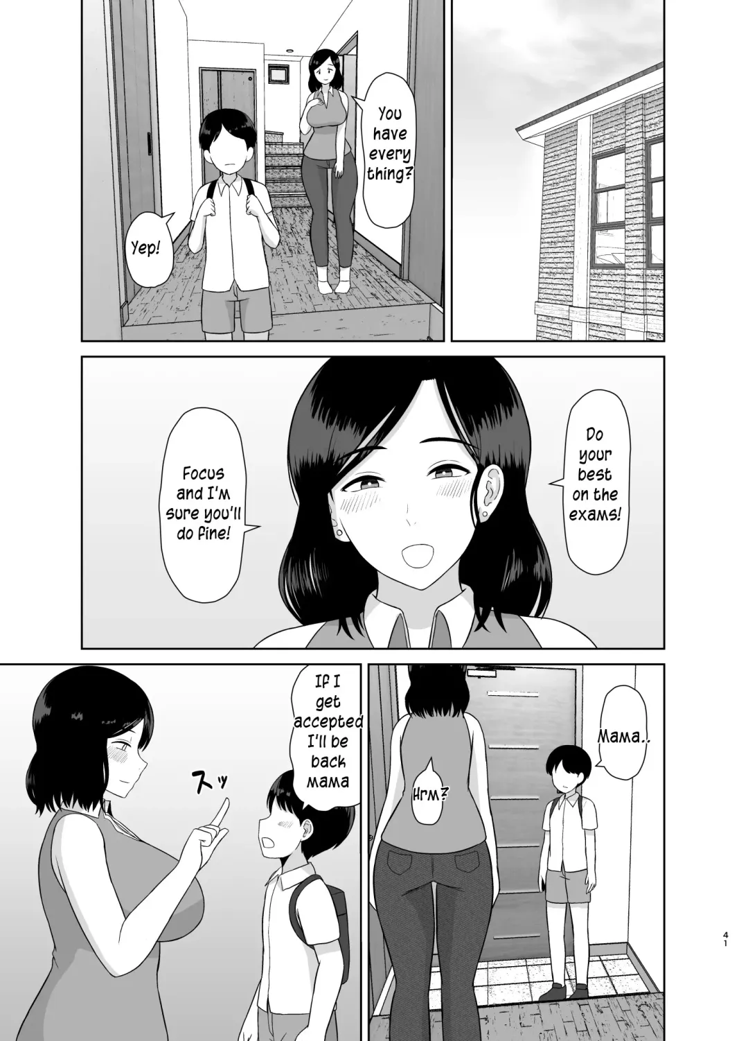 [Saitou Renji] Seikyouiku Mama | Sex Education Mama Fhentai - Page 41