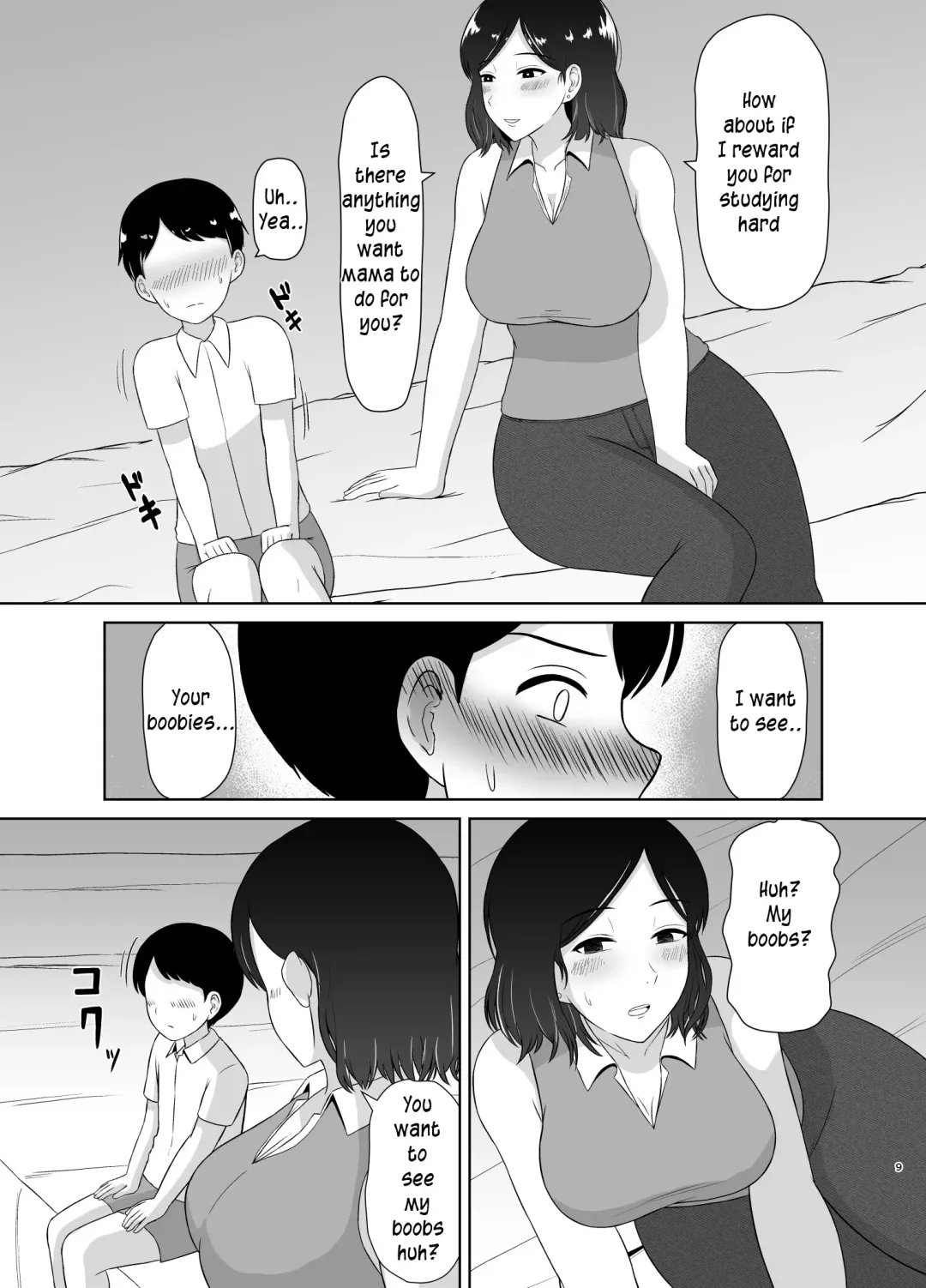 [Saitou Renji] Seikyouiku Mama | Sex Education Mama Fhentai - Page 9