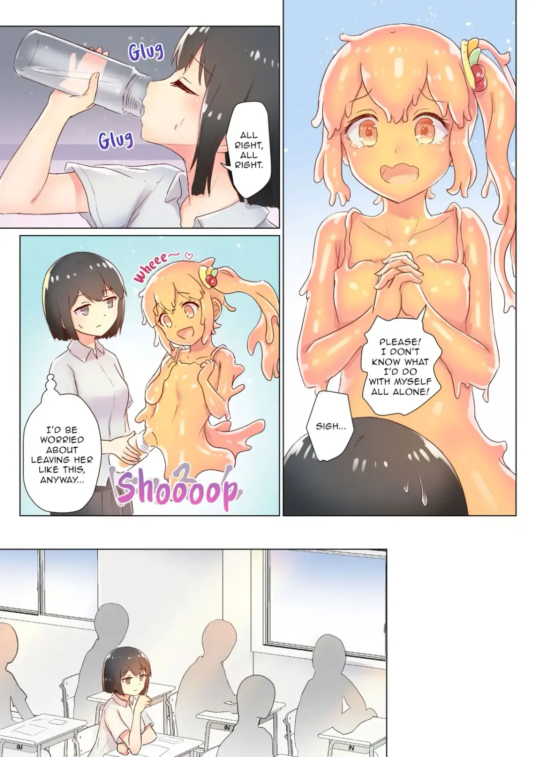 [Ifpark] Senpai, Watashi o Tabete kudasai ~Jelly-ka Shoujo to Toromitsu Ecchi~ (Part 2) | Eat me, Senpai! ~The Gelatin Girl and the Thick, Lewd Nectar~ Fhentai - Page 3
