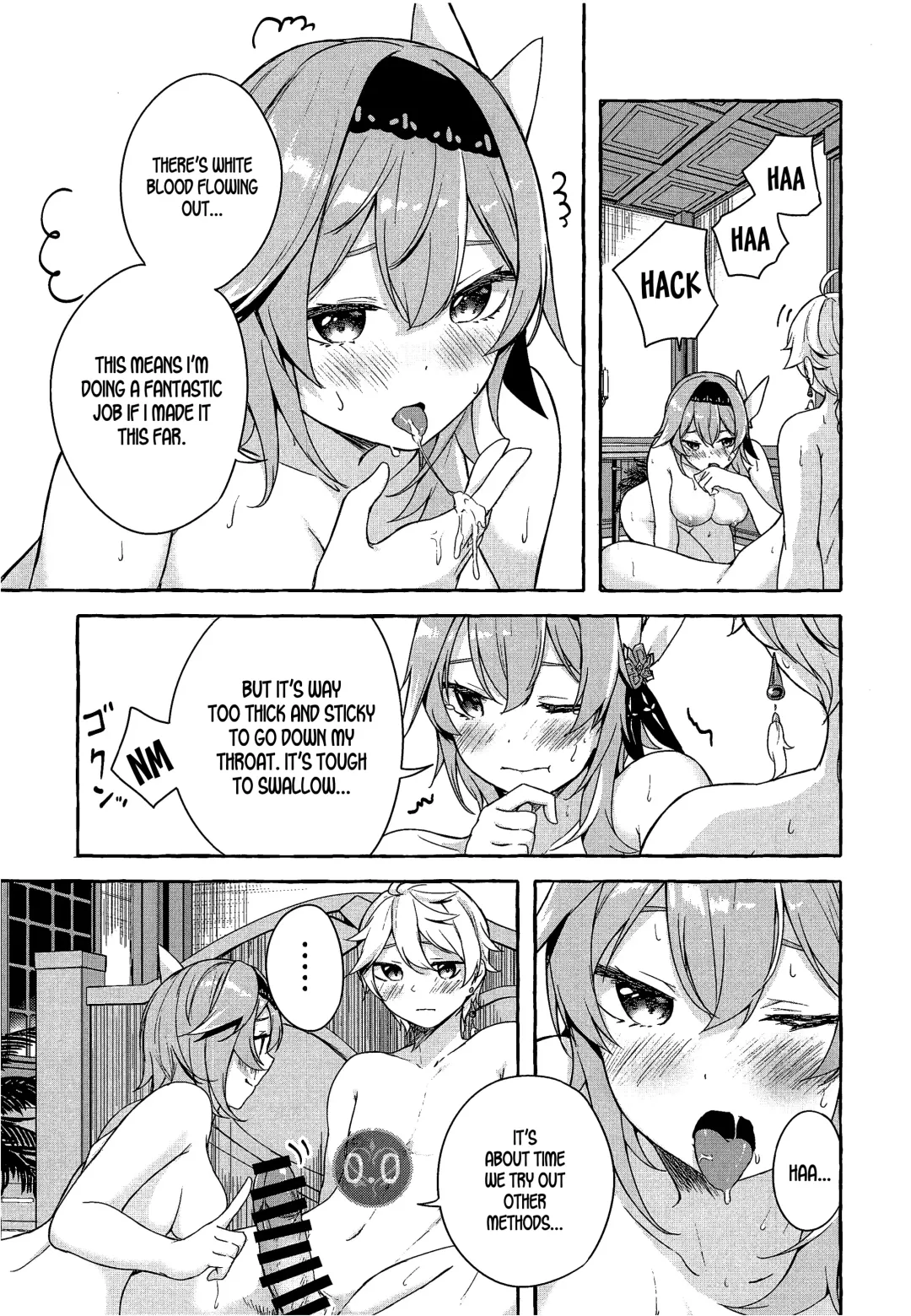 [Sahara Gensei] Eula no Youkai Hannou | Eula's Melting Reaction Fhentai - Page 19