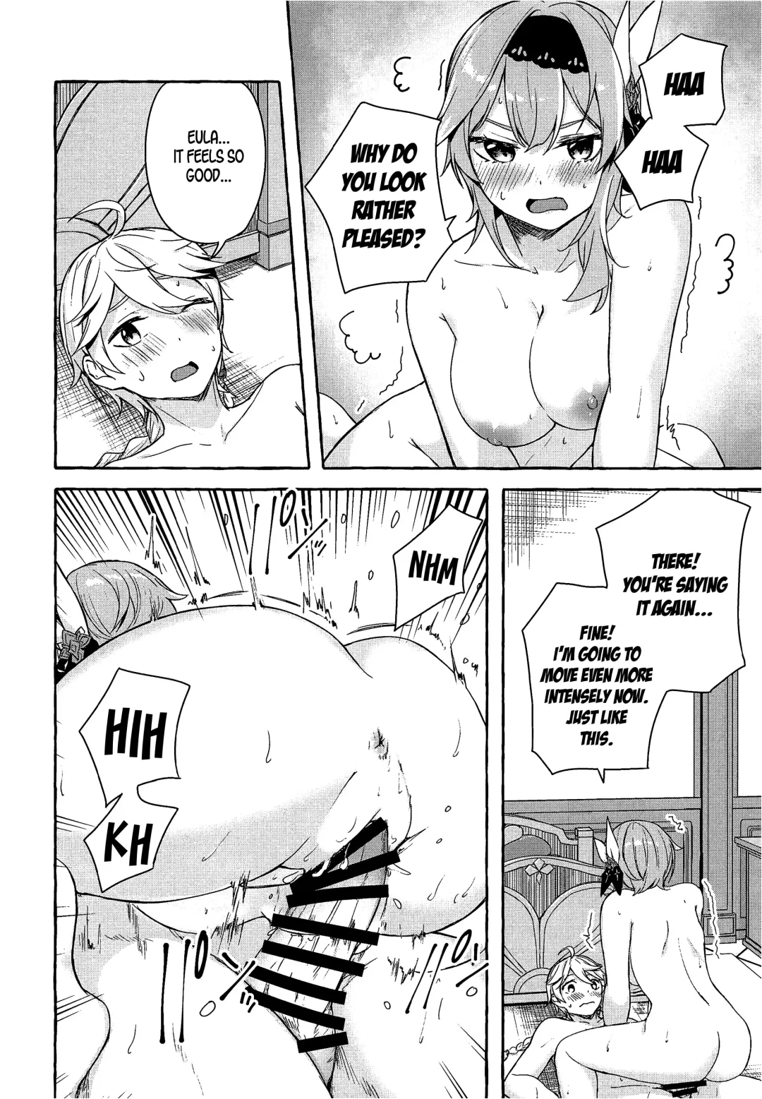 [Sahara Gensei] Eula no Youkai Hannou | Eula's Melting Reaction Fhentai - Page 22