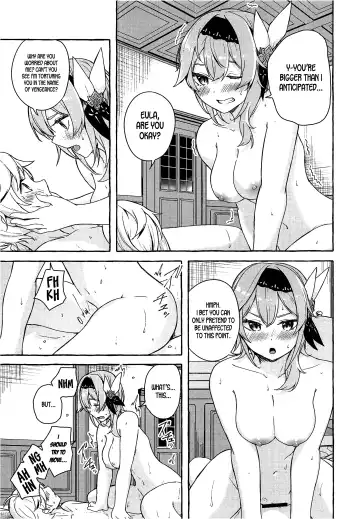 [Sahara Gensei] Eula no Youkai Hannou | Eula's Melting Reaction Fhentai - Page 21