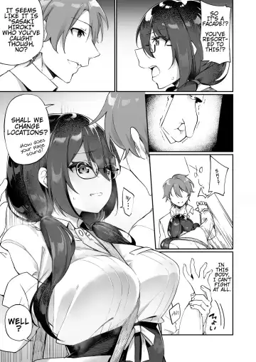 [Kanmuri] I Switched Bodies with my Large-Breasted Yandere Junior Who is Aroused Just by Hearing the Sound of My Voice! Fhentai - Page 12