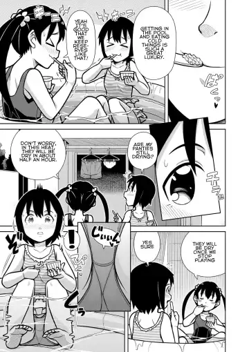 [Zegga] Futari no Omorashi Mizuasobi | Peeplaying Together in the Water Fhentai - Page 18