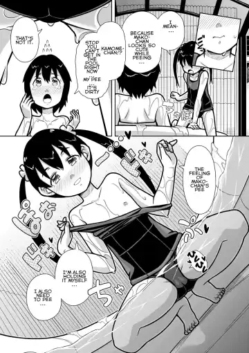 [Zegga] Futari no Omorashi Mizuasobi | Peeplaying Together in the Water Fhentai - Page 27