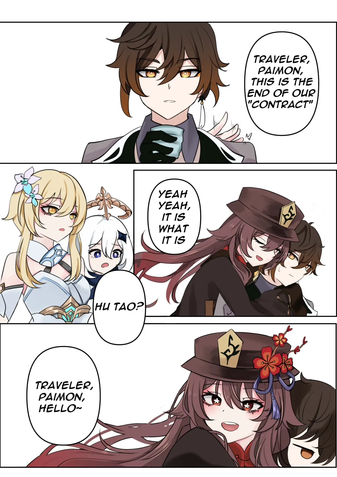 [Bubo] Contract - A Hu Tao x Zhongli Hentai Comic Fhentai - Page 3