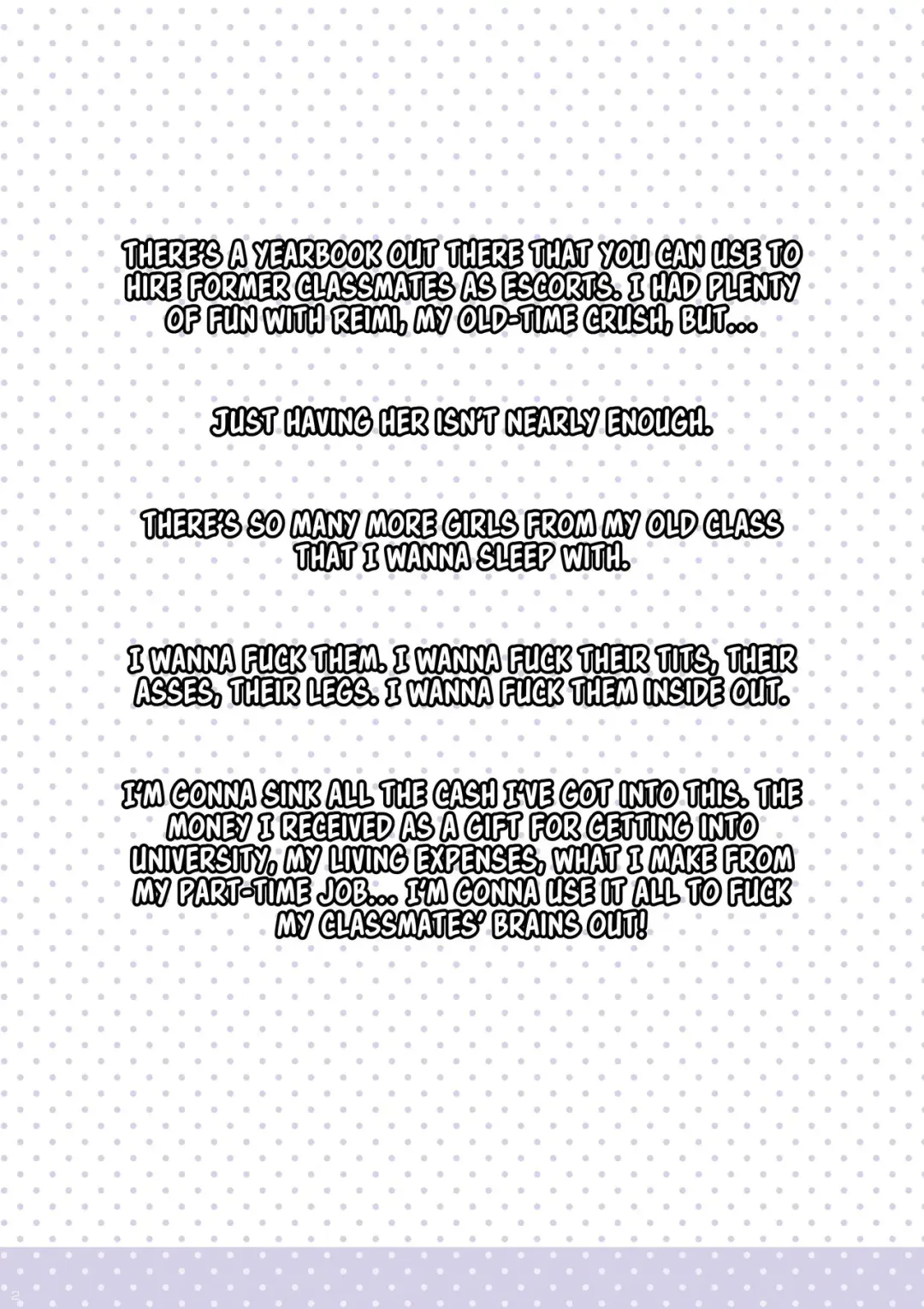 [Benimura Karu - Kaedeko] SotsuAl DeliHeal 2 -Junbibon- | Yearbook of Whores 2 -Prep Book- Fhentai - Page 2