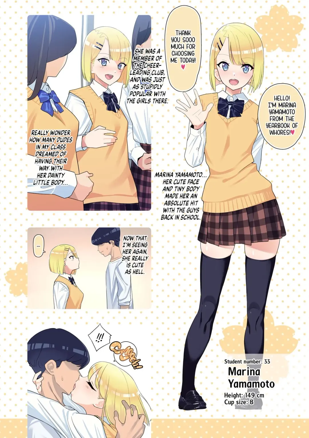 [Benimura Karu - Kaedeko] SotsuAl DeliHeal 2 -Junbibon- | Yearbook of Whores 2 -Prep Book- Fhentai - Page 9
